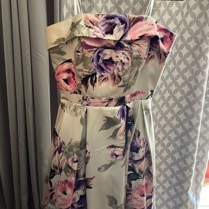 Never worn, floral BHLDN formal gown